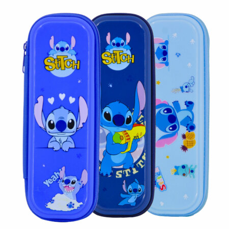 Trousse scolaire Stitch pratique et durable pour enfants