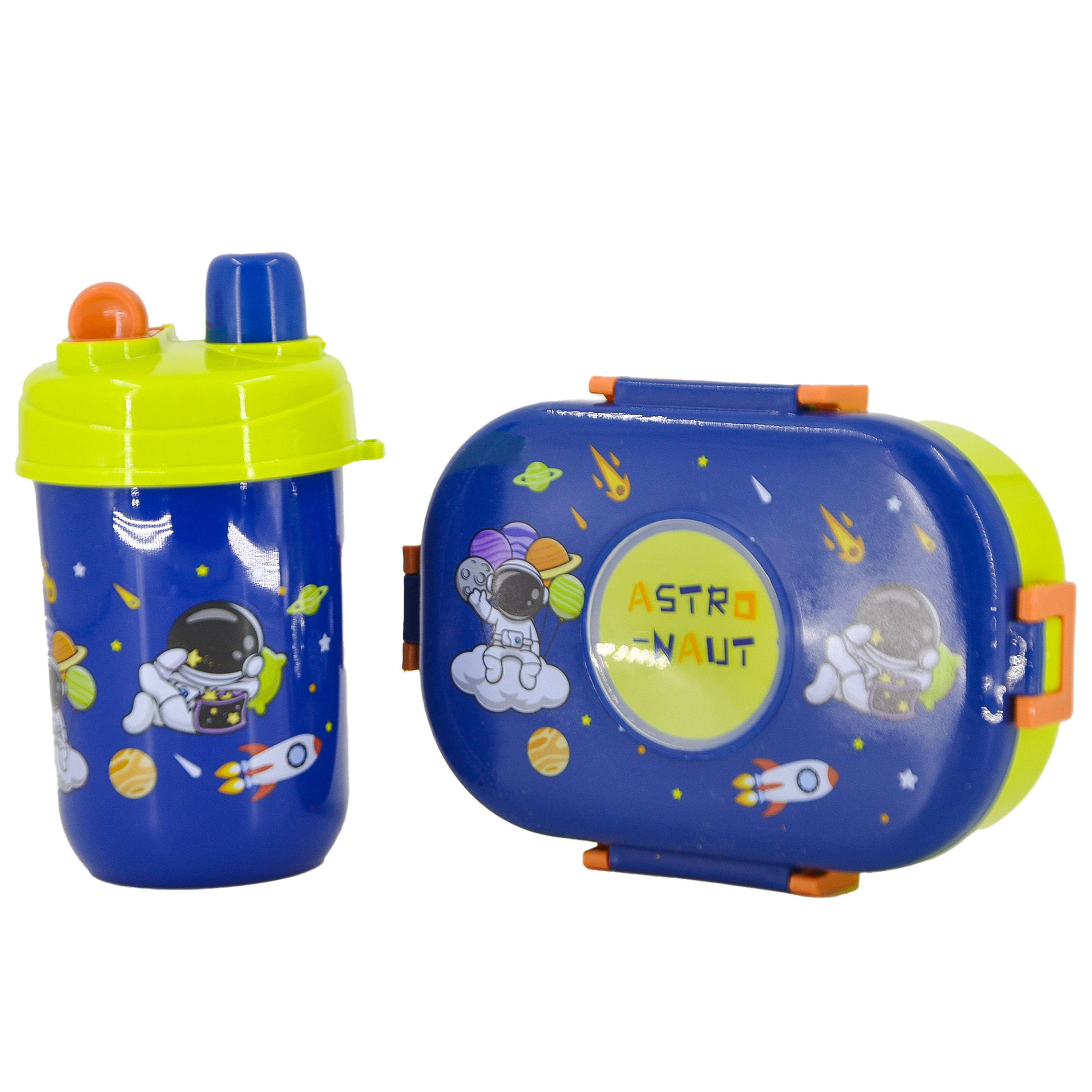 Lunch box astronaute avec sa gourde – Pratique et durable pour école