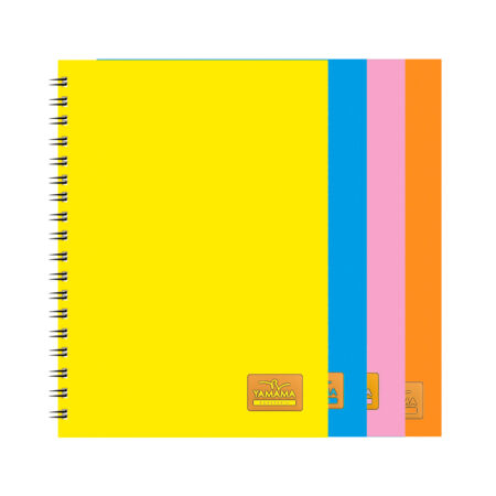 Cahier WIRO 400P Grand Format Plastifier 70G UNI - YAMAMA