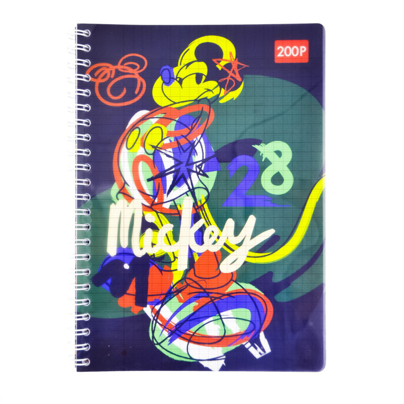 Cahier WIRO 200P Grand Format Plastifier 80G DISNEY - YAMAMA – Image 3