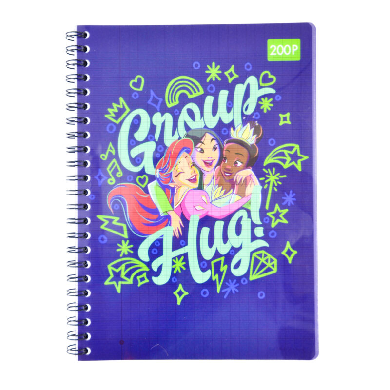 Cahier WIRO 200P Grand Format Plastifier 80G DISNEY - YAMAMA – Image 2