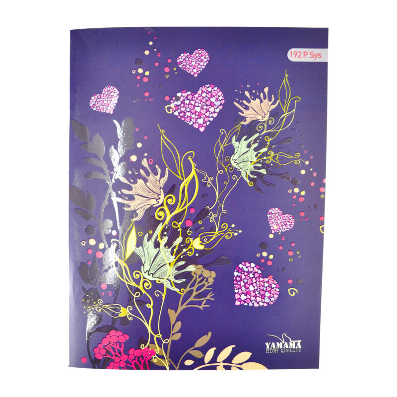 Cahier Piqué 192P Grand Format Carton Couché 70g BMV SYS – YAMAMA – Image 3