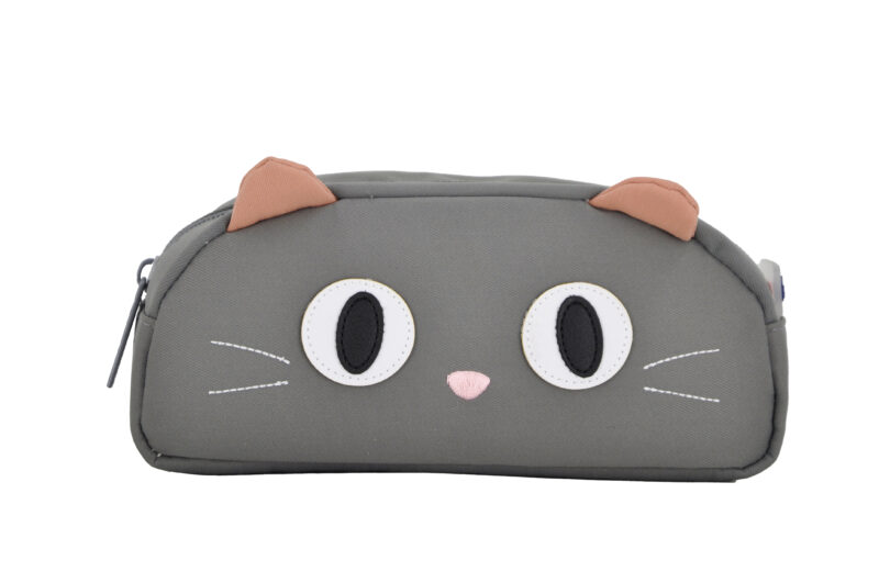 Trousse scolaire Chat pratique et durable pour enfants – Image 3