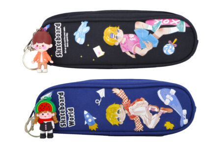 Trousse scolaire Skateboard World pratique et durable pour enfants