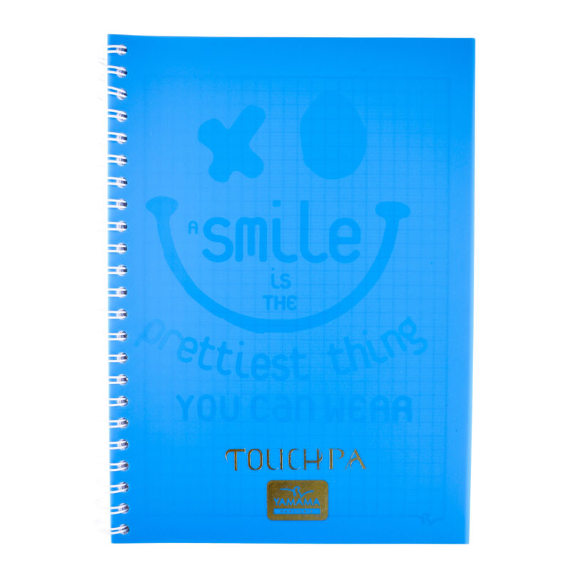 Cahier WIRO 200P Grand Format Plastifier/Cartonné 90G TOUCHPA - YAMAMA – Image 3