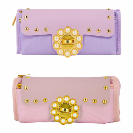 Trousse scolaire à motif perlé pratique et durable pour enfants