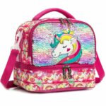 Port goûter enfant Unicorne –Sac à goûter pratique et durable