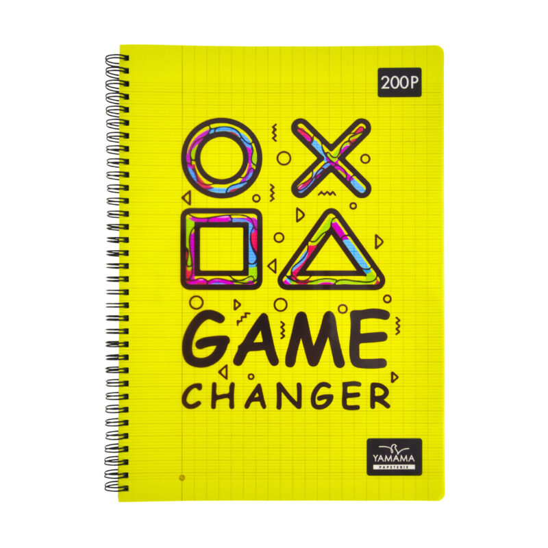 Cahier WIRO 200P Grand Format Plastifier 70G FANTAISIE - YAMAMA – Image 4