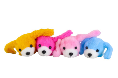 Trousse scolaire peluche chien coloré pratique et durable pour enfants