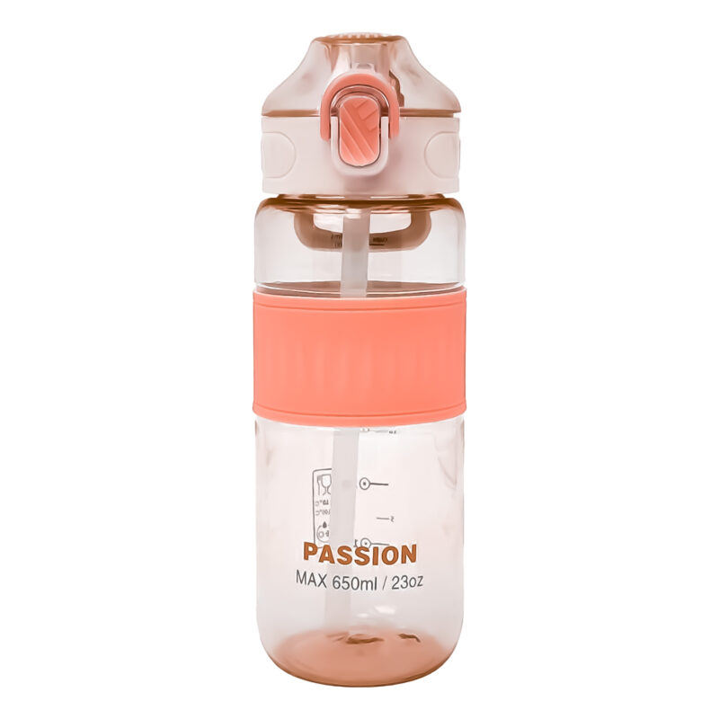 Gourde colorée transparente – Pratique et durable pour école – Image 3