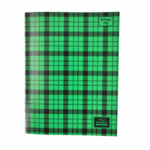 Cahier Piqué a carreaux 48P Petit Format Plastifier 70g VERT – YAMAMA