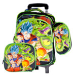 Sac à Dos Dragon Ball 15"+ Lunchbox et Trousse