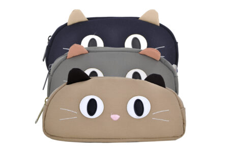 Trousse scolaire Chat pratique et durable pour enfants