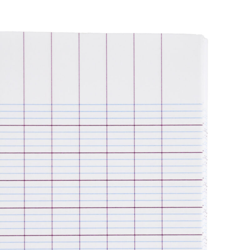 Cahier Piqué 48P Petit Format Plastifier 80g BMV ROUGE – YAMAMA – Image 2