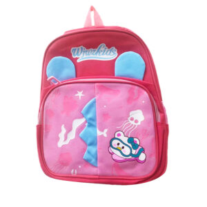 Sac à Dos Enfant Ourse Marine Fuchsia
