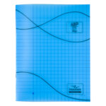 Cahier Piqué 48P Petit Format Plastifier 80g BMV BLEU – YAMAMA