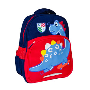 Sac à Dos Enfant Dinosaure Skate Rouge