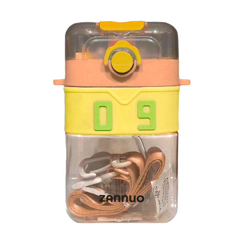 Gourde colorée transparente – Pratique et durable pour école – Image 4