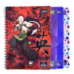 Cahier WIRO 300P Grand Format Plastifier 70G FANTAISIE - YAMAMA
