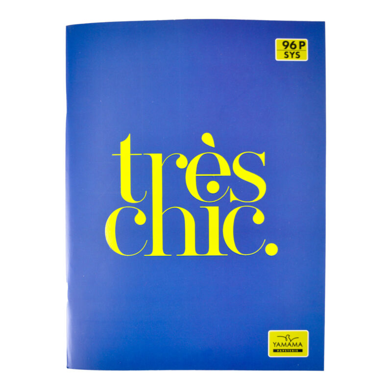 Cahier Piqué 96P Grand Format Carton Couché 80g BMV SYS – YAMAMA – Image 3