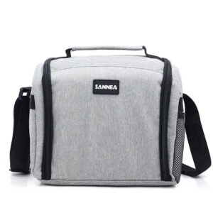 Porte-Goûter Enfant Pratique Gris