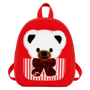 Sac à Dos Enfant Ourse Rouge Panda