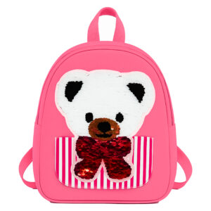 Sac à Dos Enfant Ourse Rose