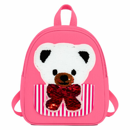 Sac à dos enfant Ourse  – Idéal pour la maternelle et le jardin d’enfant