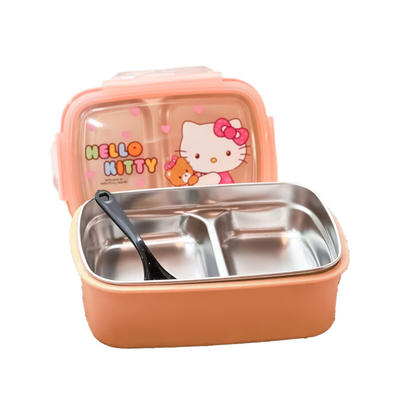 Lunch box Hello Kitty – Pratique et durable pour école – Image 2