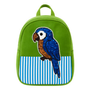 Sac à Dos Enfant Perroquet Vert