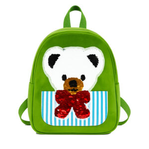 Sac à Dos Enfant Ourse Vert