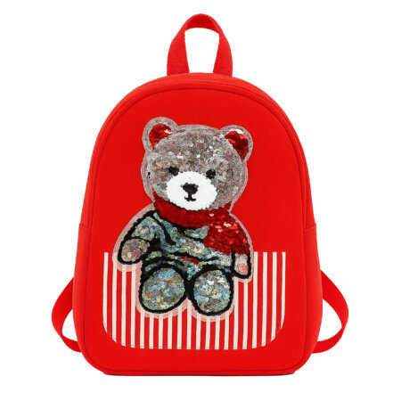 Sac à dos enfant Ourse  – Idéal pour la maternelle et le jardin d’enfant