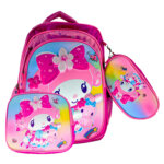 Sac à Dos Kawaii 16" + Lunchbox et Trousse