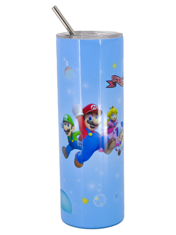 Gourde Mario - Pratique et durable pour école