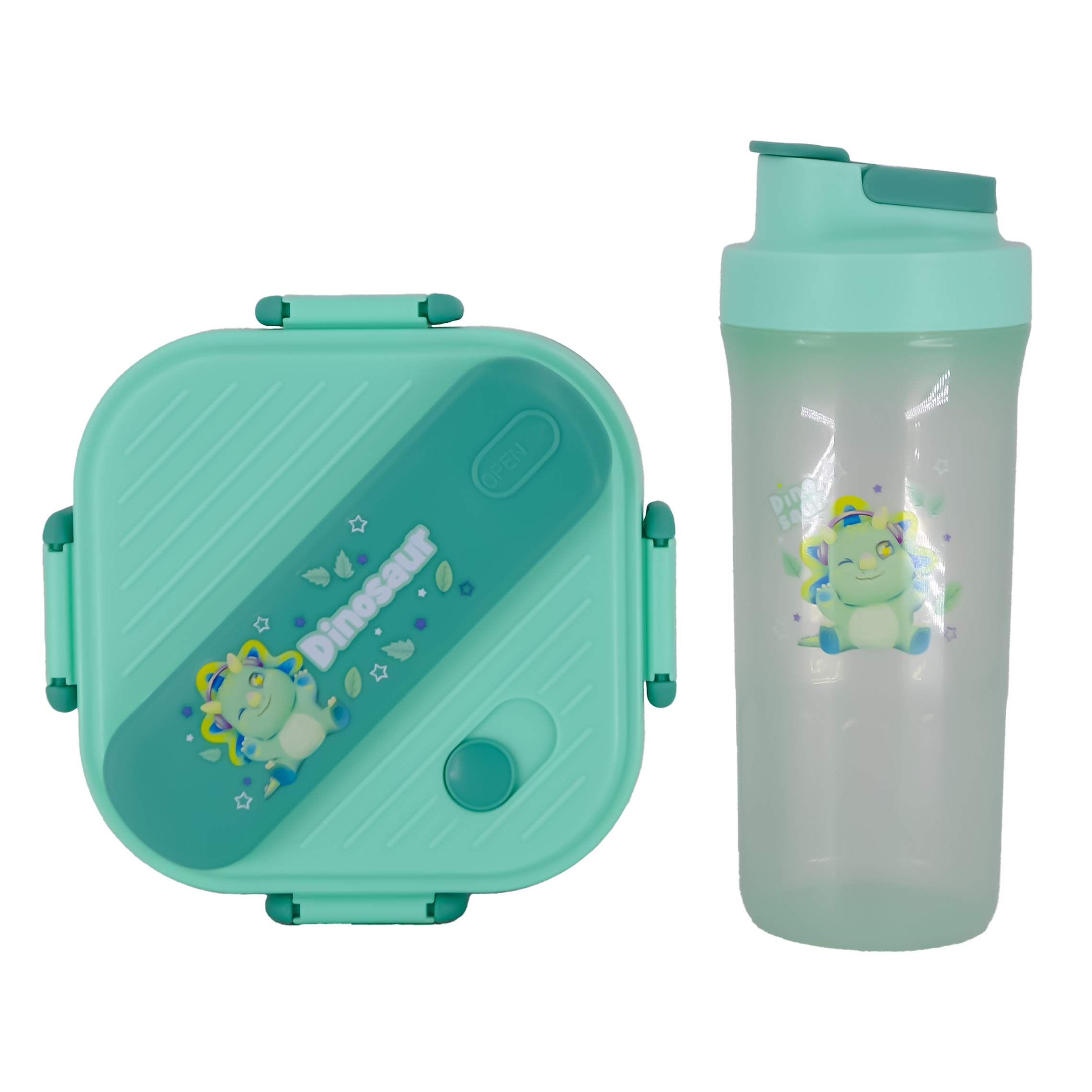 Lunch box Dinosaure avec sa gourde – Pratique et durable pour école