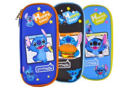 Trousse scolaire Stitch pratique et durable pour enfants