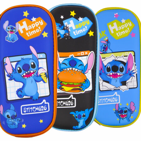 Trousse scolaire Stitch pratique et durable pour enfants
