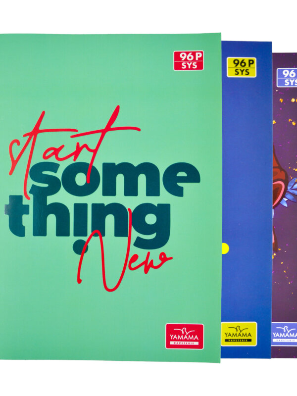 Cahier Piqué 96P Grand Format Carton Couché 80g BMV SYS – YAMAMA