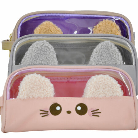 Trousse scolaire Chat pratique et durable pour enfants