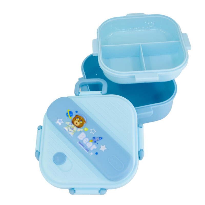 Lunch box Ourse avec sa gourde – Pratique et durable pour école – Image 3