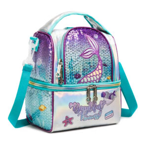 Port Goûter Sirène Sequins Violet