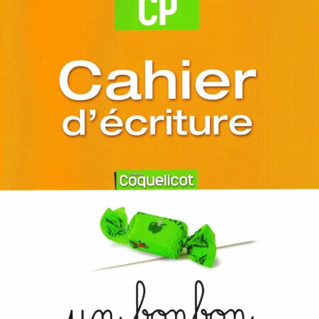 CAHIER D'ECRITURE CP COQUELICOT