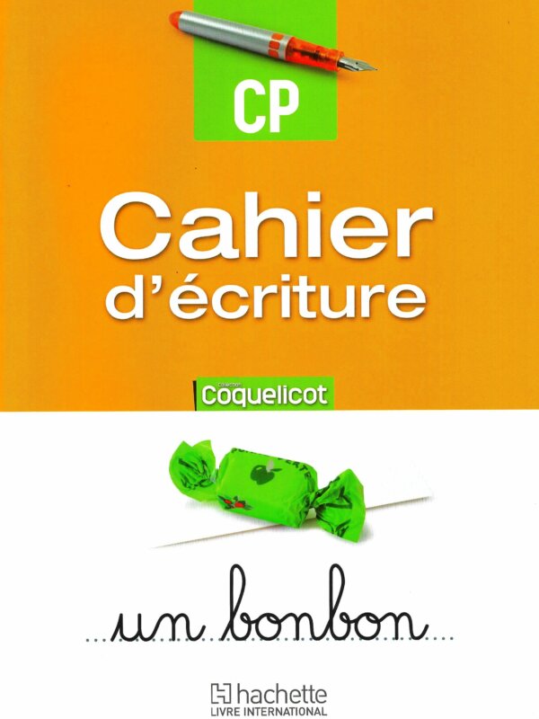 CAHIER D'ECRITURE CP COQUELICOT