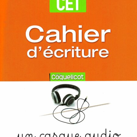 CAHIER D'ECRITURE CE1 COQUELICOT