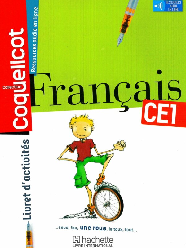 LIVRE D'ACTIVITE CE1 COQUELICOT