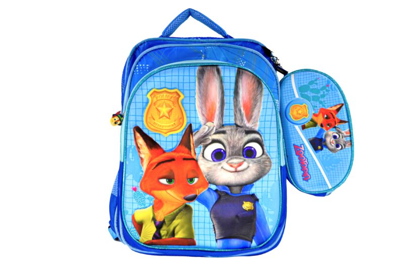 Sac à Dos Zootopia 16" +Lunchbox et Trousse – Image 2