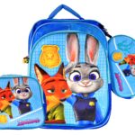 Sac à Dos Zootopia 16" +Lunchbox et Trousse