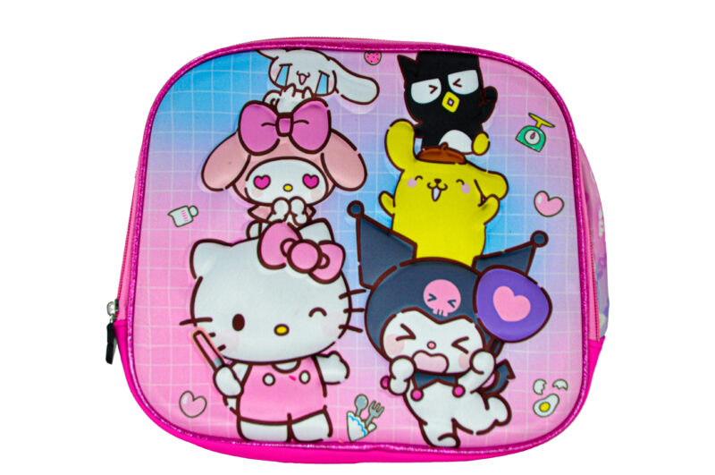 Sac à Dos Hello Kitty & Kuromi 16"+ Lunchbox et Trousse – Image 3