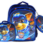 Sac à Dos Paw Patrol 16"+ Lunchbox et Trousse
