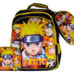Sac à Dos Naruto 16"+ Lunchbox et Trousse